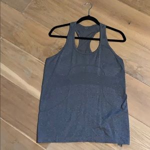 Gray swiftly racer back Lululemon tank top